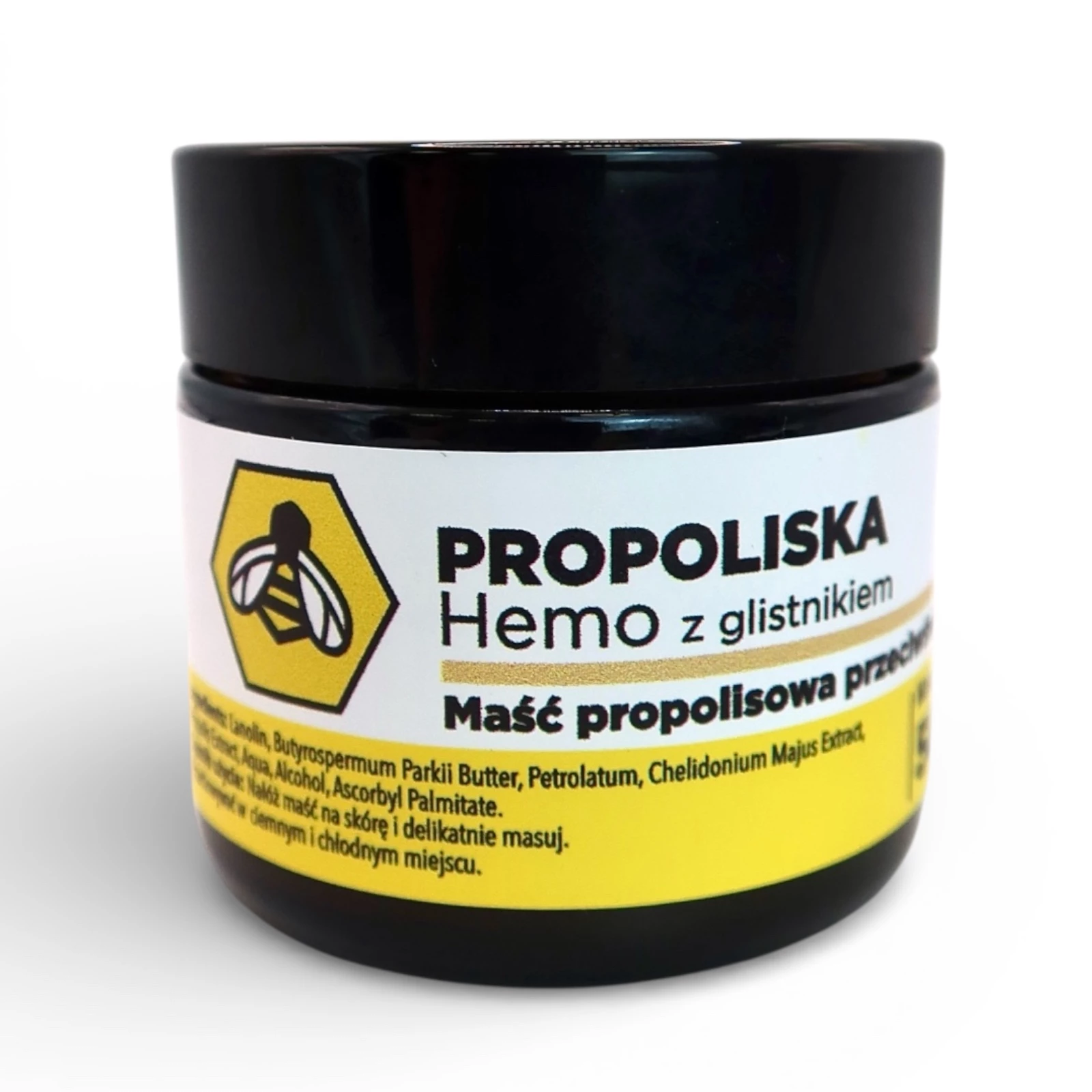 Maść propolisowa Hemo z glistnikiem