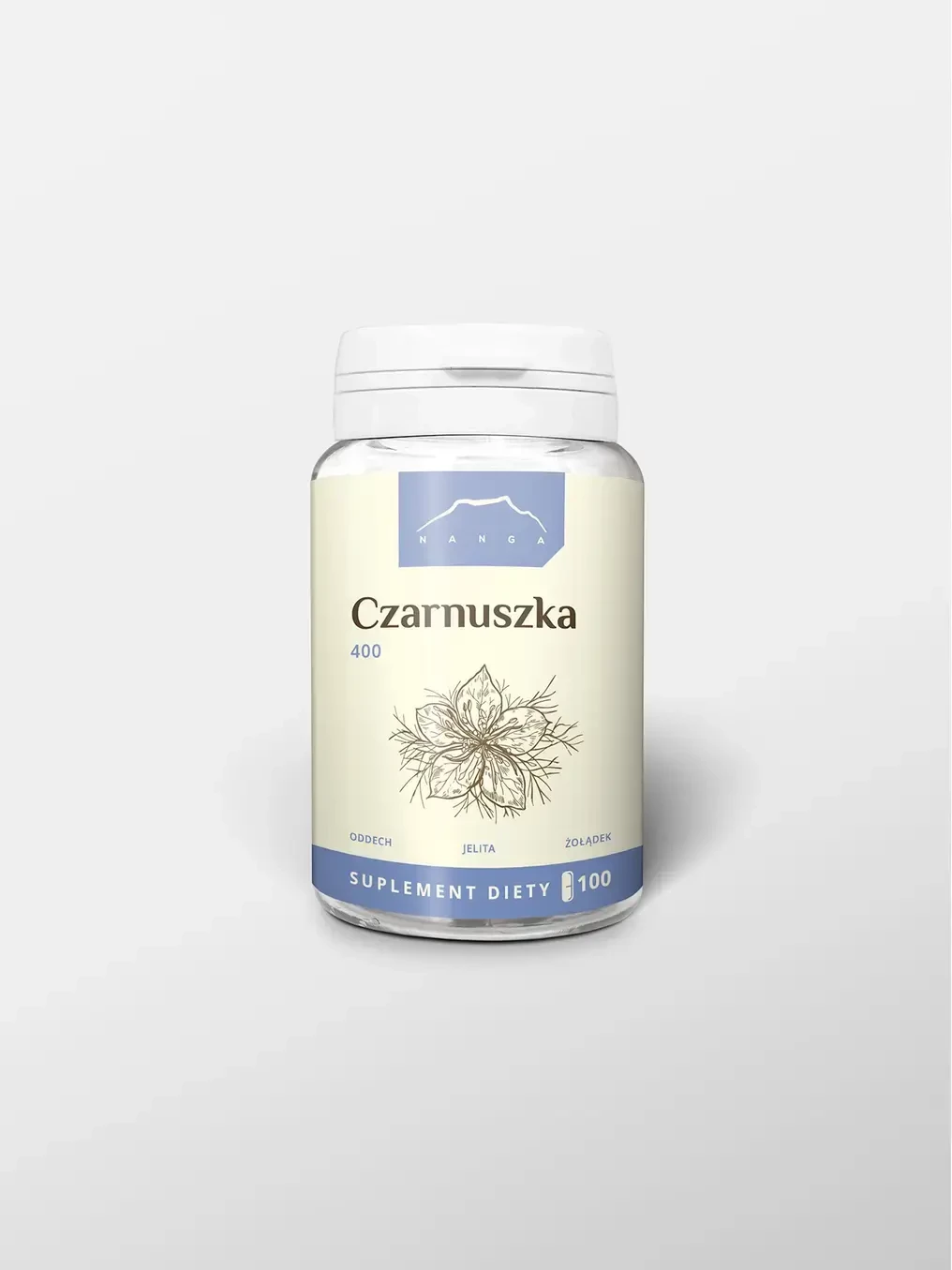 Czarnuszka ekstrakt 100 kapsułek x 400 mg