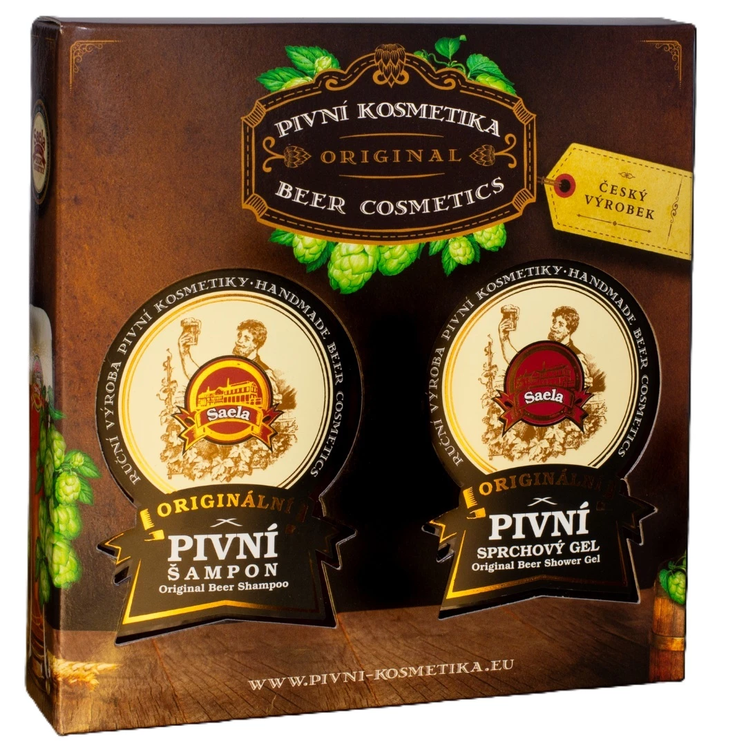 Zestaw piwny nr 2 - szampon i żel po 300 ml